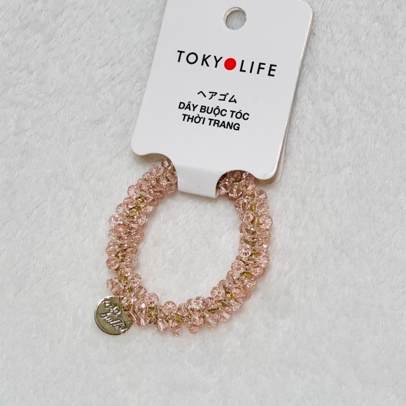 Elegant Crystal Hair Ties Beads - Picture 1 of 4